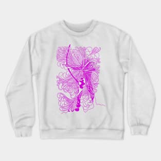 archery woman Crewneck Sweatshirt